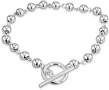 Tuscany Silver Damen - Armband 925 Sterling Silber Rundschliff Diamant 8.27.1852