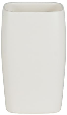 Spirella Gobelet Céramique Retro Blanc