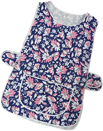 HDUK Ladies Floral Home/Work Tabard (Tabbard) Apron with Single Large Front Pocket