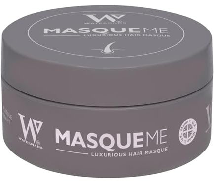 Watermans Hair Mask Growth Protein Treatment for Dry Damaged Hair, Frizzy, Broken or Bleached Hair. Best Hydrating & Conditioning for Curly, Coloured. Vegan