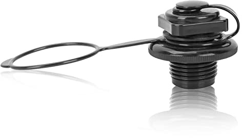 Inflatable Boat Air Valve, 23.9mm Plastic Air Valve Hats Screw Valve Replacement for Inflatable Fishing Boat Kayak Canoe Air Bed Valve Replacement Towable Tube Plug