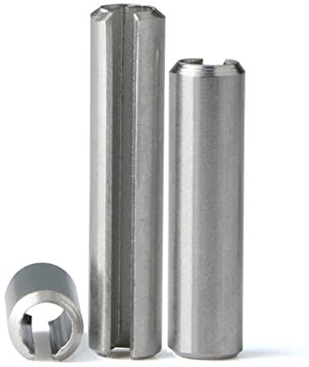 20 Stück φ6mm×70mm 304 Edelstahl Federstift ® Elastischer gerader Stift ® Hohlstift ® Baumwollstift ® Ortungsstift