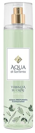 ACQUA DI SORRENTO | Terrazza su Capri Acqua Profumata, Famiglia Olfattiva Fiorita, Fruttata e Legnosa, Made in Italy, 245 ml