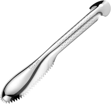 Rimozione per Squame di Pesce, in Acciaio Inox, pelapatate per la Pulizia della Pelle di Pesce, Strumento Portatile per la disincrostazione del Pesce per la Pulizia del Pesce | Squamatore Pesce Per Casa Cucina Ristorante Hotel Appartamento Dormitorio Campeggio Barbecue