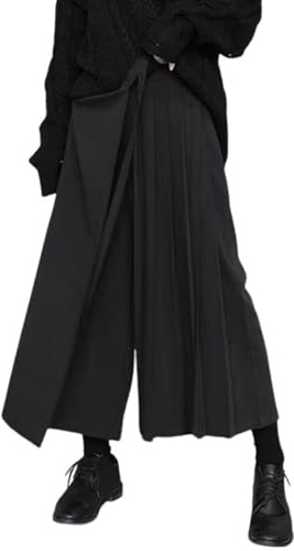 Goth Emo Alt Gonna a Pantalone Donna Estive Asimmetrica alla Moda y2k Skorts Neri Skirt Shorts