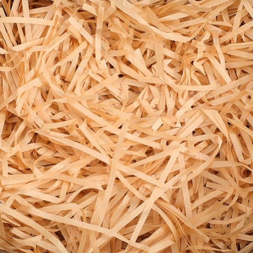 SOFPLATE 180g Körbchen Konfetti Füller Geschenkbox Füllung Großpackung Gekräuselte Geschredderte Seidenpapiertüten Kissen Geschredderter Konfetti Füller Zum Befüllen von Körben Verpacken Valentinstag