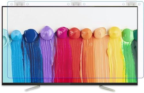 AYCDL TV Screen Protector 32-65 inch Anti Blue Light/Anti Scratch/Anti-Fingerprint Film, for LCD, LED, 4K OLED&QLED and Curved Screen,65,49