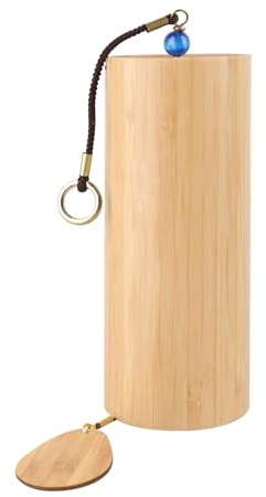 Klangspiel aus Bambus, Meditation Windspiel für draußen, Windspiel als Dekoration für Zuhause, Meditation, Yoga, Entspannung, Oberton, Tiefenklang-Heilinstrumente, Glockenspiel, Klangtherapie