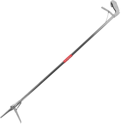 PENIKOKO Pinza Plegable para Atrapar Serpientes De Acero Inoxidable Antideslizante, Herramienta Ligera para Jardín, Agricultura y Uso Montaña, Cazador De Serpientes Práctico y Duradero