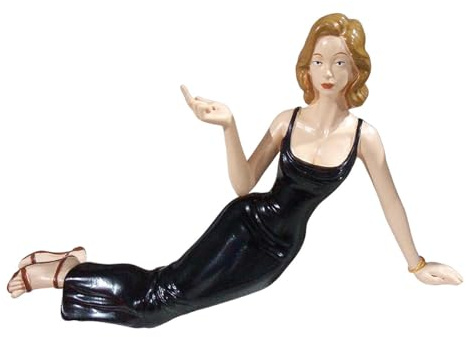 Statua aromaterapia femminile | Porta bastoncini incenso scultoreo | Ornamenti sculture aromaterapia realizzati mano | Novità Decorazione bruciatore incenso con statua donna per camera lettos