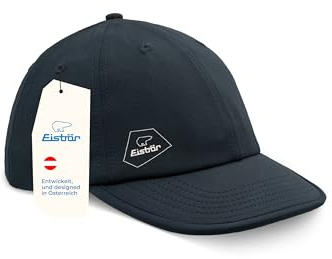 Eisbär Strato Sport Cap Herren & Damen - Kappe Laufkappe Kühleffekt dünn | Sportkappe, Lauf Kappe, Lauf Cap, Running Cap, kühlend, atmungsaktiv, leicht, dünn, Schweiß ableitend, faltbar