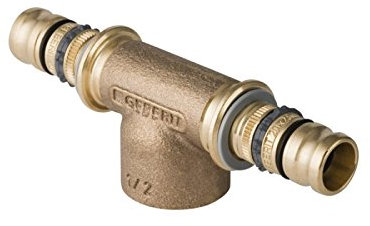 'Geberit Mepla – Te mit Innengewinde Durchmesser 63-rp 1/2 Durchmesser 63 Bronze