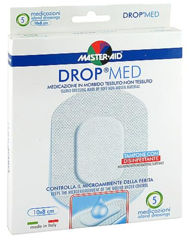 DROP med 8x10 cm Wundverband steril Master Aid 5 St