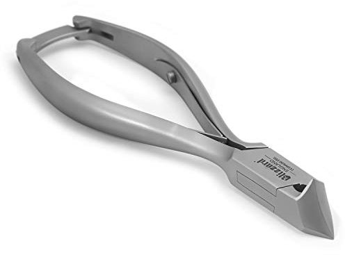 Blizzard Nagelzange - Podologie-Werkzeug mit gewölbter Schneide 20 mm für kräftige Fußnägel - Kopfschneider für Arbeiten bis in den Nagelfalz - Fußpflege CE Medizinprodukt Edelstahl - 13,5 cm