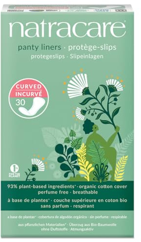 Natracare Slipeinlagen Slipeinlagen gebogen X 30 (Fall 16 Stück)