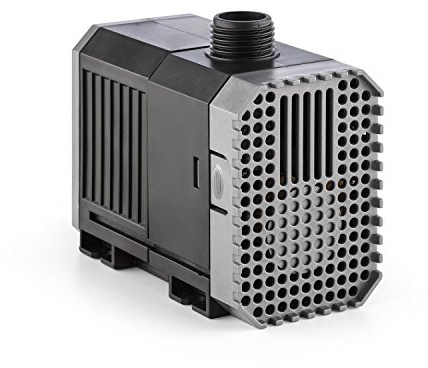 Waldbeck Nemesis T25 - Pompe de Bassin, Economique, Consommation électrique de 25 Watt, Profondeur d'immersion de 1,8 m, Classe de Protection IPX8, Débit de 1500L / h, Câble de 10 m, Noir