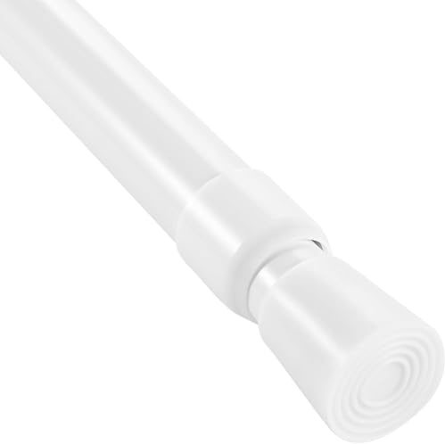 Youyijia Shower Curtain Pole, 55-90cm Extendable Curtain Poles,Curtains Rod
