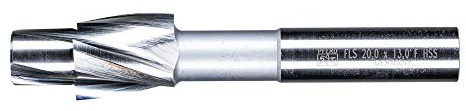 PFERD TOOLS HSS Flachsenker mit Führungszapfen | Ø 20,0 mm, Schaft-ø 12,5 mm, DIN 373, fein | 25203106 – für Durchgangslöcher