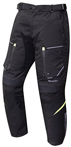 DEGEND Sweep | Motorradhose mit 2 Herausnehmbaren Innenfuttern für 4 Jahreszeiten | Ideal für Winter und Sommer mit herausnehmbaren Protektoren – CE-Geprüft