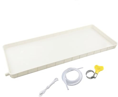 DJJYCTNM Air Conditioner Drip Tray Condensate Drain Pan, General Plastic AC Drip Cushion Water Collecting Drainage Pan, For Window AC and Mini Split Units Heat Pump Systems (Color : 3-5P, Size : 500