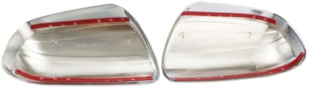 Guscio specchio inverso Per Toyota Per Prius 20 2003 2004 2005 2006 2007 2008 2009 Cromato Retrovisore Auto Copertura Dello Specchio Laterale Trim Pasta Di Stile tappi retrovisore
