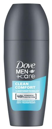 6 x DOVE män Care deodorant Clean Comfort deoroller – 50 ml