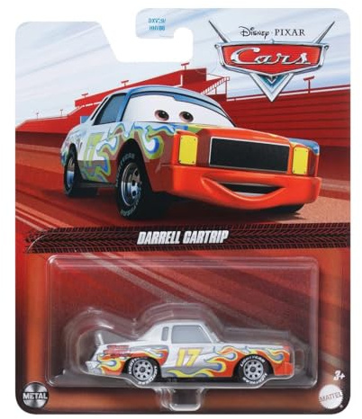 Cars Disney Pixar Auto in metallo 1:55 - Personaggio Darrell Cartrip