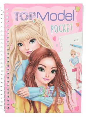 Depesche Topmodel Aktivitätenbuch im Taschenformat mit Aufklebern