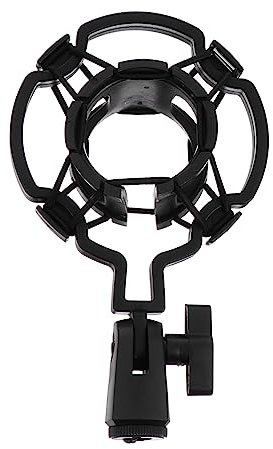 SOIMISS Soporte Para Micrófono Con Clip Antichoque Plástico Resistente Para Suspensión De Vibración Estudio Compatible Con Brazo De Micrófono y Fácil De Ángulo