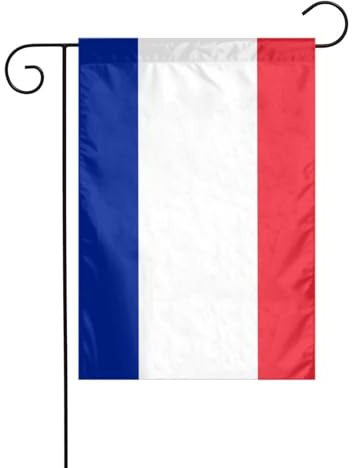 BROLEO Bandiera francese stampa quattro stagioni bandiera giardino decorazione cortile 30,5 x 45,7 cm
