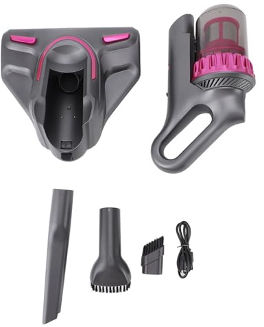 plplaaoo Vacuum Cleaner Powerful Handheld 10000Pa Suction 3 in 1 Clean Mode Dust Hair Removal for Bedding Mattress Pet Hair ABS Material 1600g