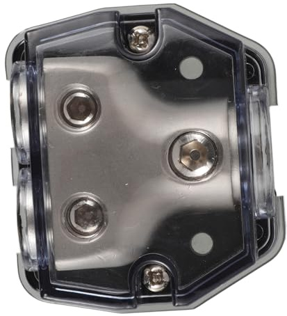 EPIGEIST Portafusibili Auto Audio in Lega con Protezione Sovraccarico Blocco Fusibili Facile da Installare per Impianto Stereo Subwoofer