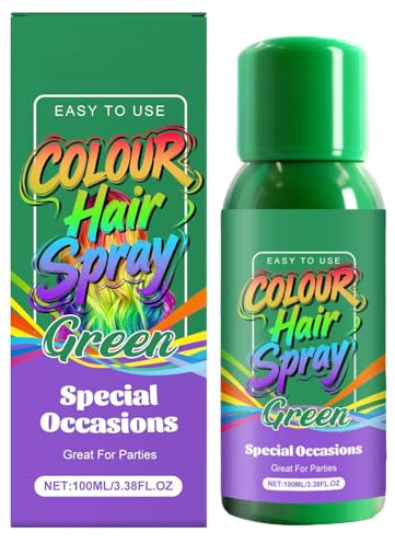 Color Spray for Hair 100ml Hair Green Paint Spray