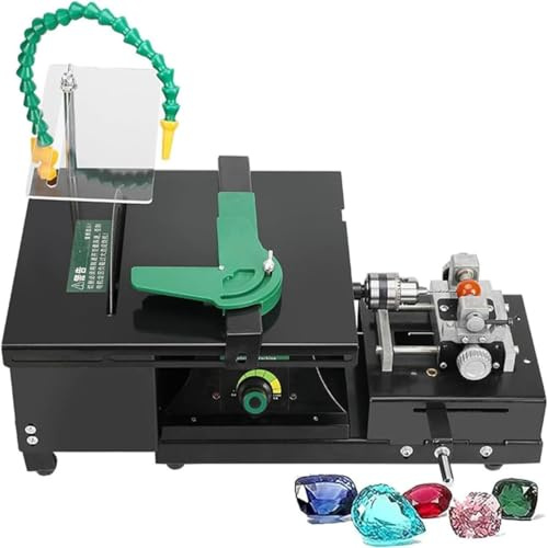 Mini rettificatrice per tornio da tavolo, 800-12000 giri/min, strumento da banco per gioielli, giada, metallo e intaglio del legno, attrezzatura lapidaria di precisione