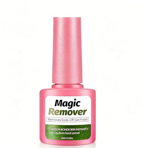 10ml Removedor de Esmalte de Uñas, Elimina Fácil y Rápidamente el Esmalte, En SalóN Hogar, para los amantes la manicura DIY diaria