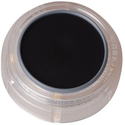 Grimas Camouflage Make-up, 2,5 ml, schwarz, stark deckendes kaschierendes Make-Up, parabenfrei, glutenfrei, unparfümiert