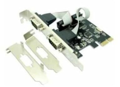 APPROX 2-port 9-pin seriellt PCI-E-gränssnittskort med hög/låg profil konsoler