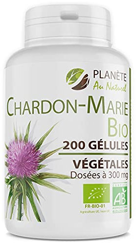 Chardon Marie Bio 300 mg - 200 gélules végétales