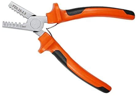 Gamesalor Crimpzange für Aderendhülsen Kabelschuhe Crimppresse Zange Aderhülsen