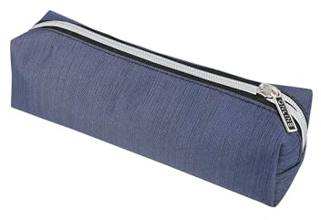 Online Trousse Scolaire Bleue, fourre-Tout pour l'école et lycée, étui à Crayons pour Filles et garçons, Grande capacité, Design Blue Shadow