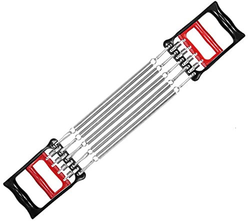 Chest Puller Spring Chest Muskelaufbau Training Exercise Expander Männer Gym Fitness Spannung Brust Puller Spring Steel Resistance Trainer (Color : Double Purpose)