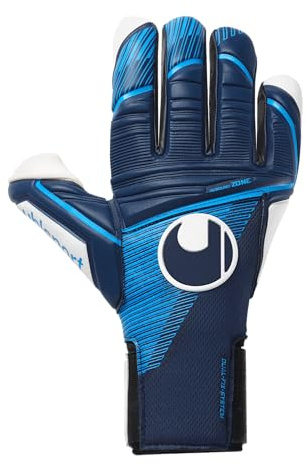 uhlsport Absolutgrip Tight HN Guanti da portiere per bambini e adulti - taglio stretto per una vestibilità ottimale