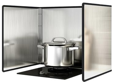 Spritzschutz Küchenrückwand Spritzschutz Faltbar Leicht zu Reinigen Pfannen Spritzschutz küchenwand spritzschutz für Küchen, Herd, Pfanne, Wand (40 x 40 x 40 cm)