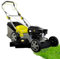 Avilia Rasaerba a Scoppio Semovente con Taglio 51cm, Sacco di Raccolta 65L - Tosaerba con Trazione Posteriore, Taglio con Scarico Posteriore e Laterale, 8 Altezze di Taglio, 4kW, 5.4HP, 154x53x104cm