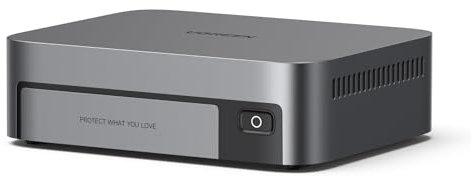 UGREEN NASync DXP480T Plus 4 Bay All-Flash SSD NAS, CPU Intel i5 1235u 10-Core, 8 GB di RAM DDR5, 128 GB di SSD, porta 10 GbE, Wi-Fi 6, 4 slot M.2 NVMe, HDMI 8K, 2 x TBT4 (senza disco)