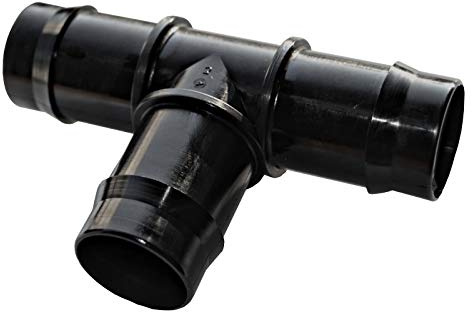 TS-TRADES T-Stück Ø 32mm Schlauchverbinder Schlauchtülle für Schlauch Ø 32mm - geeignet für Pool, Teich, Haus, Garten, Schwimmbad etc.