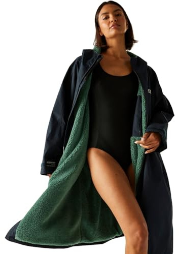 Regatta Mens Womens Waterproof Changing Robe Oversized Fleece Lined Windproof