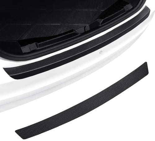 Stoßstangenschutz für VW Touran Typ 1T ab Bj.2003-2006, Auto Ladekantenschutz Folie,Auto Stoßstangenschutz Lackschutzfolie,Kratzfest Heck Rear Bumper Aufkleber