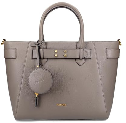 Picard Damen Henkeltasche CHIC WAY mehrfarbig aus Echtleder Groß | mit Reißverschluss | Henkeltasche | Alltag