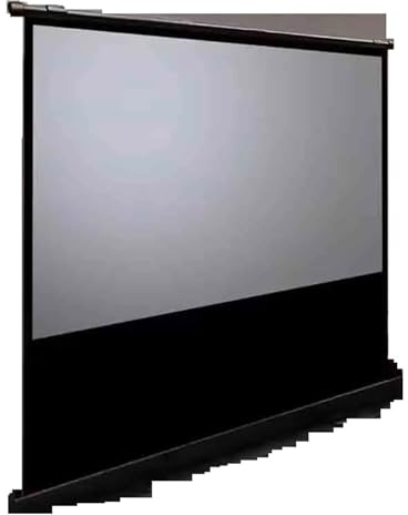 La situación portátil del Piso Levanta el Vidrio de Fibra Gris de la Pantalla de proyección para los proyectores Normales/UST 4K 3D(100inch 169)